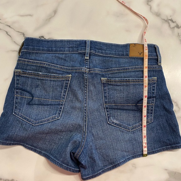 American Eagle jean shorts women’s size 4 - Picture 11 of 14